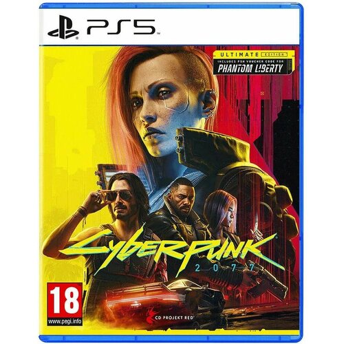 Игра на диске Cyberpunk 2077(PS5, Русская версия)