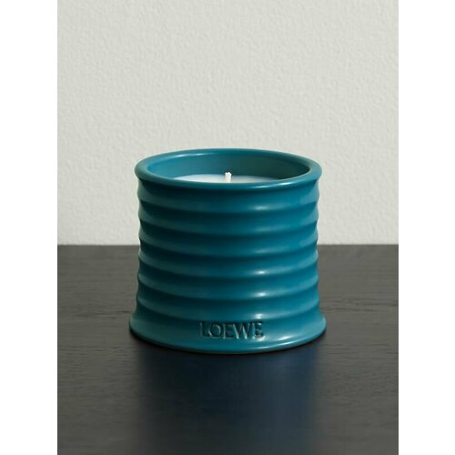 Ароматическая свеча LOEWE Home Scents Ладан, в глазурированном терракотовом подсвечнике, 170 гр