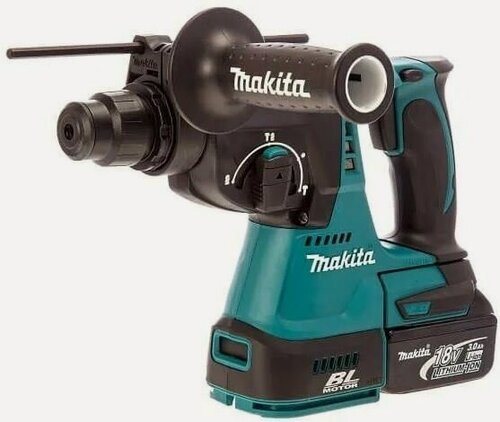 Изображение товара Перфоратор аккумуляторный Makita DHR242RFE 3.0Ач х2 кейс
