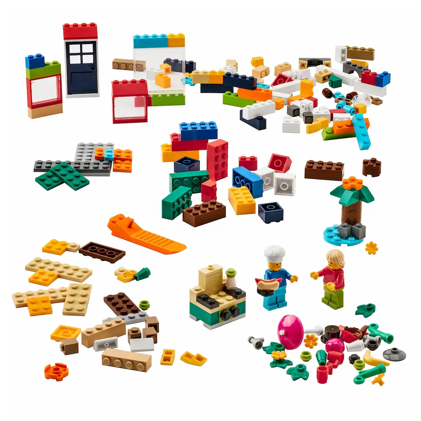 Конструктор LEGO, 201 деталь, разные цвета IKEA BYGGLEK бюгглек 804.368.90