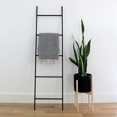 Вешалка напольная для белья и полотенец, loft, 150х40см