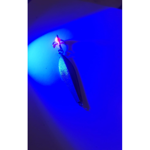 фото Зимняя вертикальная блесна ручной работы "маралистик" буров юрий