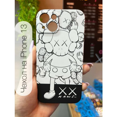 Чехол на Iphone 13 защитный чехол на айфон 13 Kaws