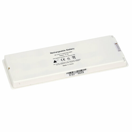 Аккумулятор A1185 для ноутбука Apple MacBook 13 A1181 4400mAh белый