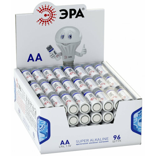 ЭРА Батарейка ЭРА LR6-4S promo-box, 4шт