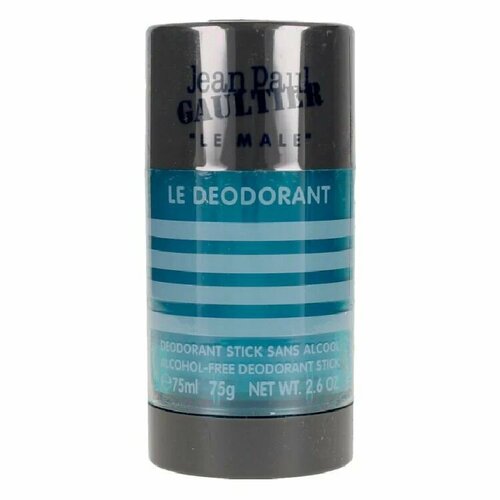 Jean Paul Gaultier Дезодорант-стик мужской парфюмированный Le Male без спирта 75 мл из Финляндии 7762₽