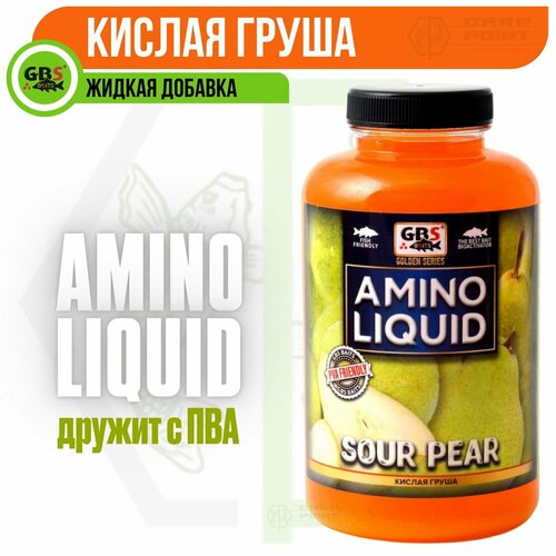 аминокислотный комплекс biotechusa liquid amino апельсин 1000 мл Амино ликвид GBS Amino Liquid ACID PEAR Кислая Груша 0,5л (бутылка)