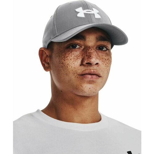 Бейсболка Under Armour Blitzing 2023 для мужчин, размер S/M, серый/белый