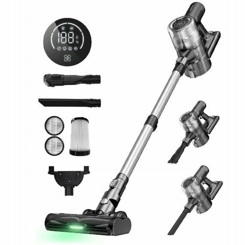 Беспроводной вертикальный пылесос Proscenic P12 400 Вт черный 4150000₽