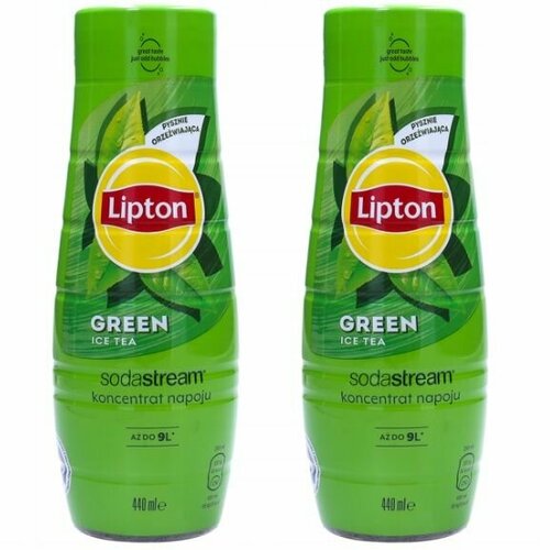 Сироп-концентрат SodaStream Lipton Green Tea 440 мл 2 шт