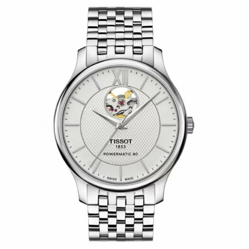 фото Наручные часы tissot, серебряный
