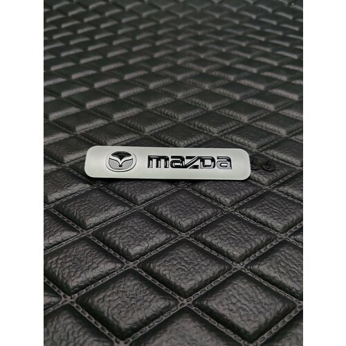 Логотип (шильдик) Mazda большой металлический