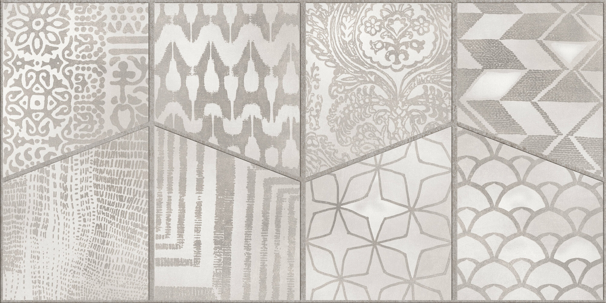 фото Керамический гранит VINTAGE CENIZA ARTE CARVING 60х120 (Granoland)