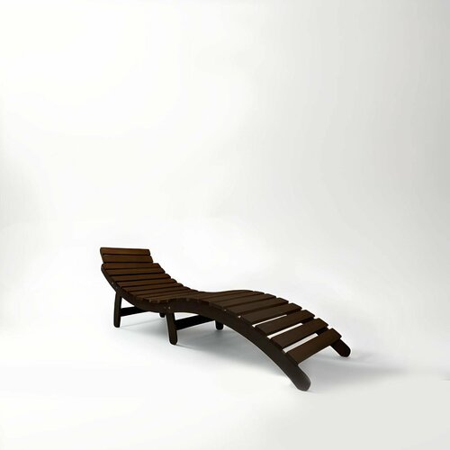 Шезлонг для дачи Пляжный лежак Деревянный Складной Ширина 70см 17250₽