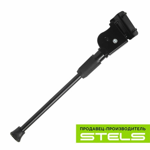 фото Подножка 28" blf-f6 крепление на 1 одно перо задней вилки, алюминиевая чёрная new stels