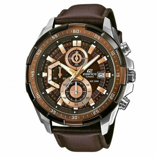 фото Наручные часы casio, коричневый casio edifice