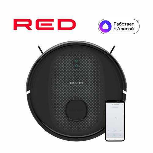 Умный робот-пылесос RED solution RV-RL6100S Wi-Fi 2189500₽
