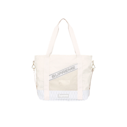 Сумка тоут Supreme, белый сумка тоут бежевый olala home tote bag beige 1 шт