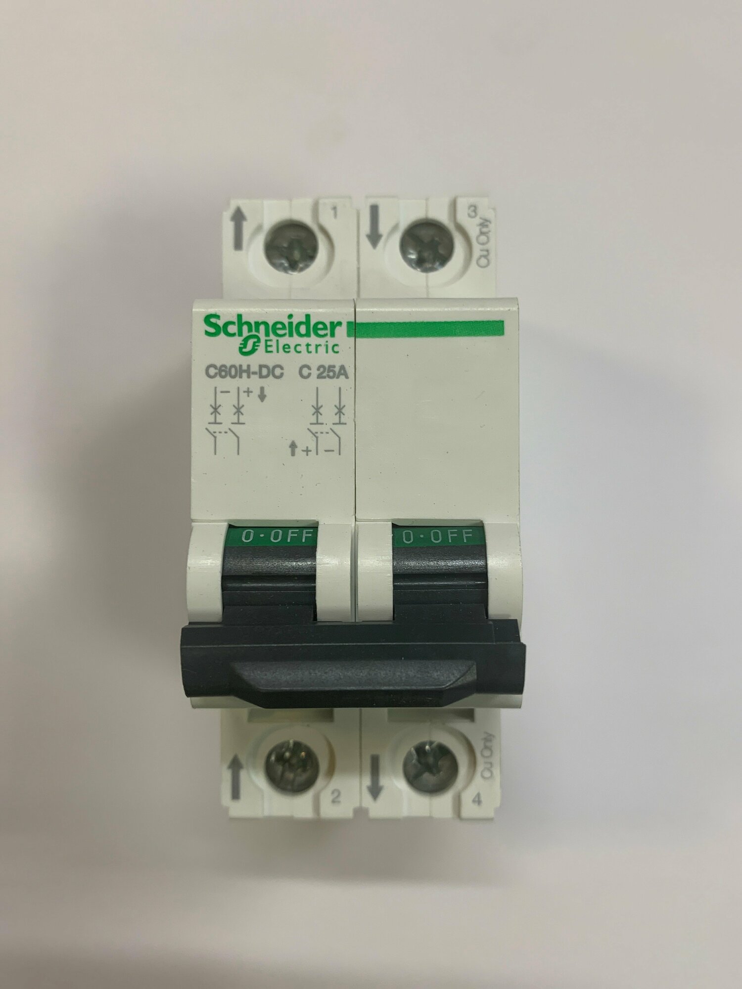 Автоматический выключатель Schneider Electric A9N61533 2P 25A 500V кривая C