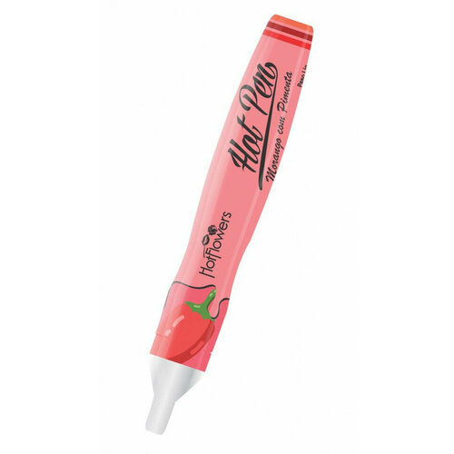 Ручка для рисования на теле Hot Pen со вкусом клубники и острого перца (цвет не указан)