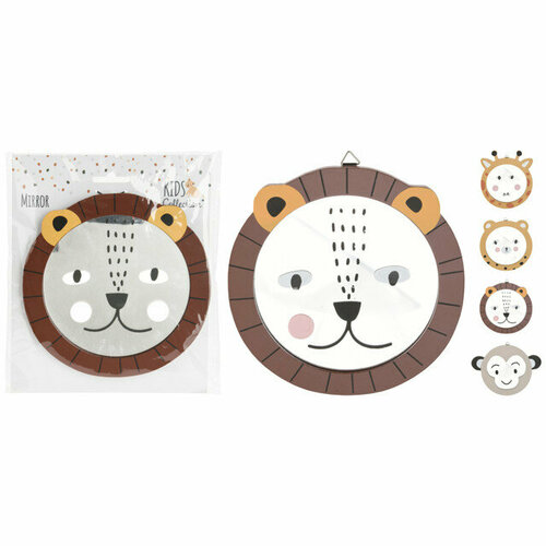 Зеркало в раме животное koopman 150х260х7мм мдф в ассортименте 1334₽