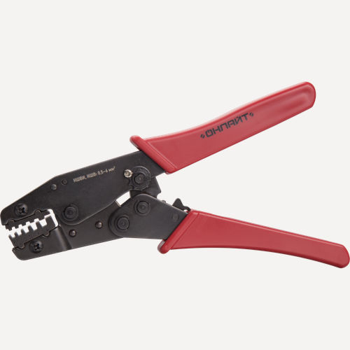 Изображение товара Пресс-клещи Онлайт 80 912 OHT-Pkv02-M-6 для опрессовки втулочныж наконечников до 6 мм2
