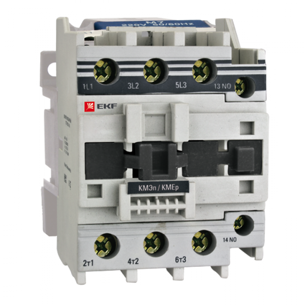 EKF PROxima Контактор КМЭп малогабаритный 80А 24В DC 1NO 1NC ctr-s-80-24-nc-p