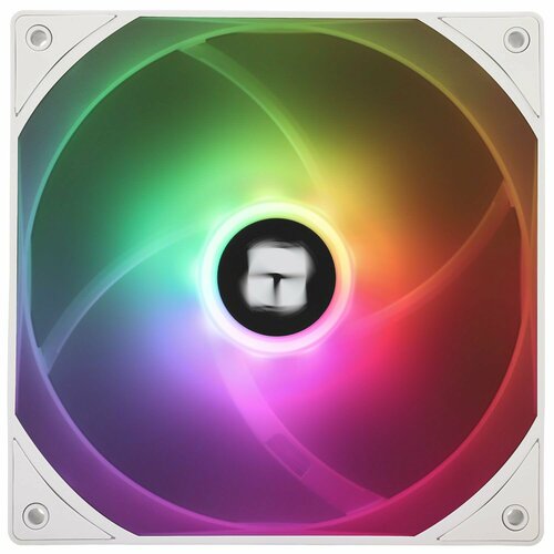 Белый вентилятор с aRGB подсветкой для корпуса Thermalright TL-C14 140*140*25 тихий