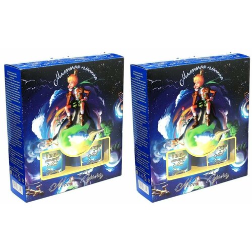 Мой принц Подарочный набор Маленькая планета, Шампунь 250 мл + Гель для душа 250 мл, 2 уп