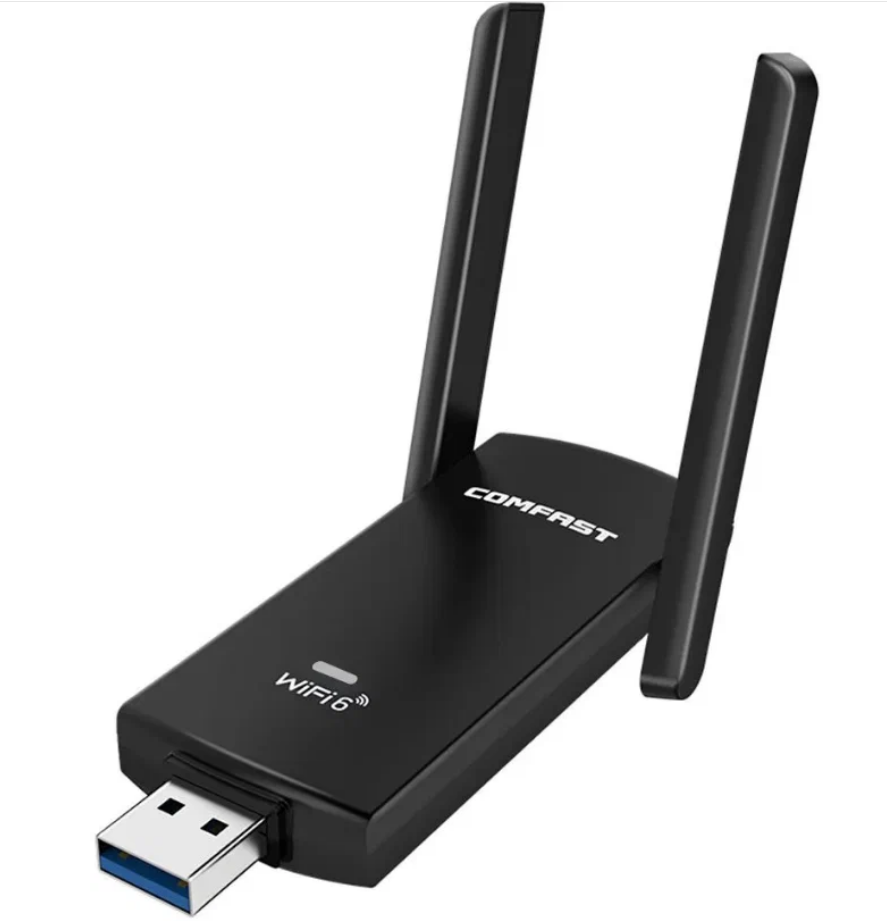 Адаптер WiFi 6 Comfast CF-953AX (1800Mbps) MT7921AU чипсет 2*3dbi