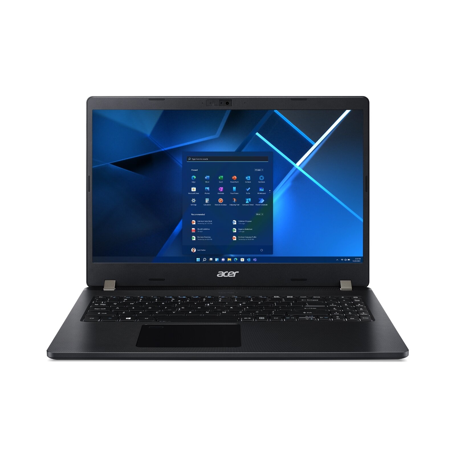 14" Ноутбук Acer TravelMate P2 TMP214-53-540M, i5-1135G7, 8/512ГБ, Windows 11 Pro, NX. VPKER.00Y, черный