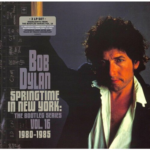 dylan bob springtime in new york the bootleg series vol 16 1980 1985 2lp конверты внутренние coex для грампластинок 12 25шт набор Bob Dylan – Springtime In New York: The Bootleg Series Vol. 16, 1980-1985