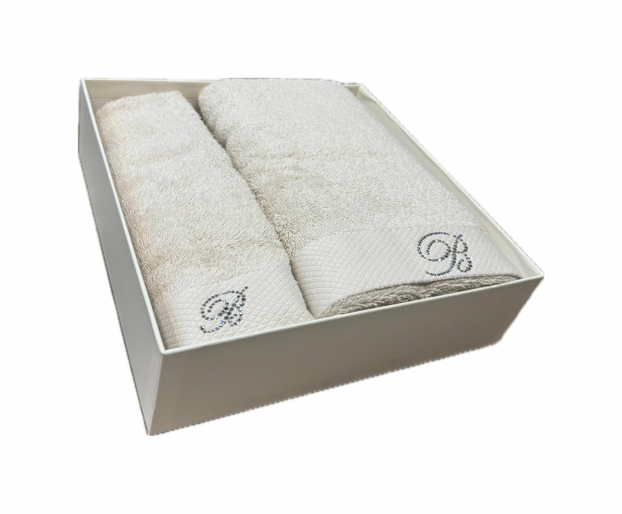 Blumarine home collection Benessere 1+1 сет полотенец в подарочной коробке