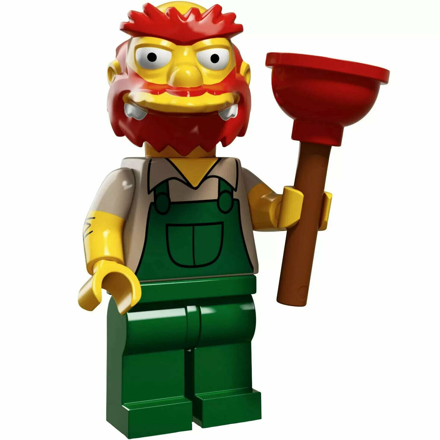 Минифигурки лего "Симпсоны - Садовник Вилли" LEGO Simpson Minifigures 71009-13