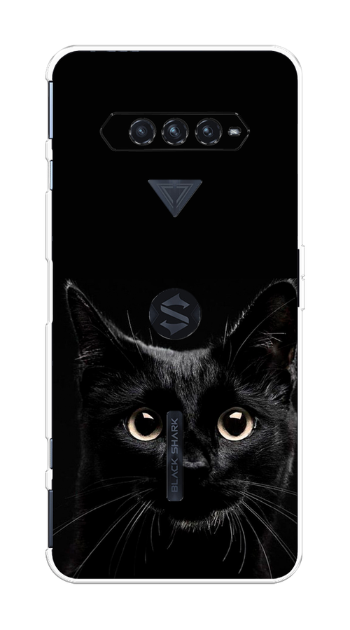 Силиконовый чехол на Xiaomi Black Shark 4/4S/4S Pro/4 Pro / Сяоми Black Shark 4/4 Про "Добрый кот"