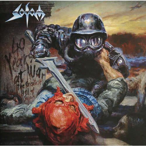 Виниловая пластинка SODOM / 40 YEARS AT WAR - GREATEST HELL (2LP, CRYSTAL BLACK SPLATTER) sodom – 40 years at war the greatesrt hell of sodom cd