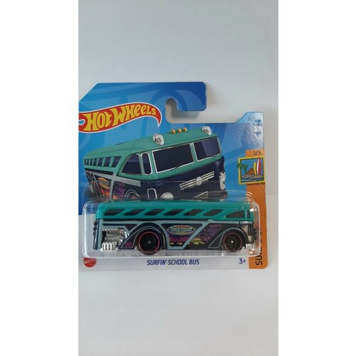 Машинка коллекционная Hot Wheels SURFIN SCHOOL BUS Mattel 5785/N3758/C4982/N2799/35