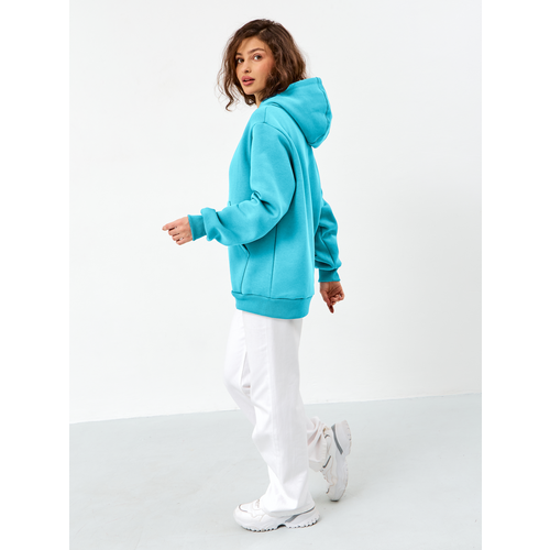 фото Худи байка женская пайта, размер l, бирюзовый casa della luna