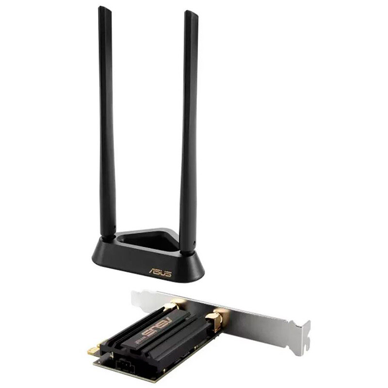 Сетевой адаптер ASUS PCE-AXE59BT 802.11ax, 2402 + 574Mbps, PCI-E Adapter, 2 antenna - фото №7