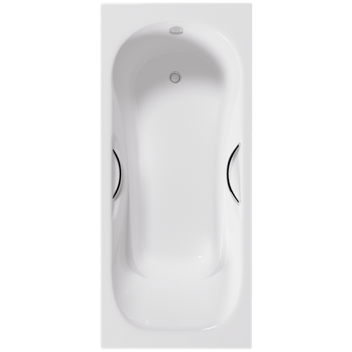 Delice Чугунная ванна Malibu 170х80 с отверстиями под ручки DLR230630R Delice