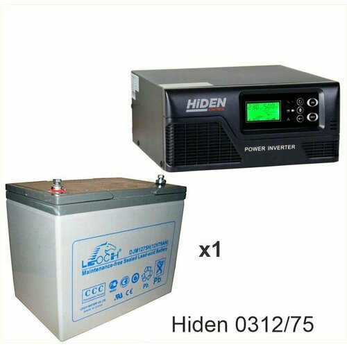 ИБП Hiden Control HPS20-0312 + LEOCH DJM1275 ибп hiden control hps20 0312 leoch djm1275