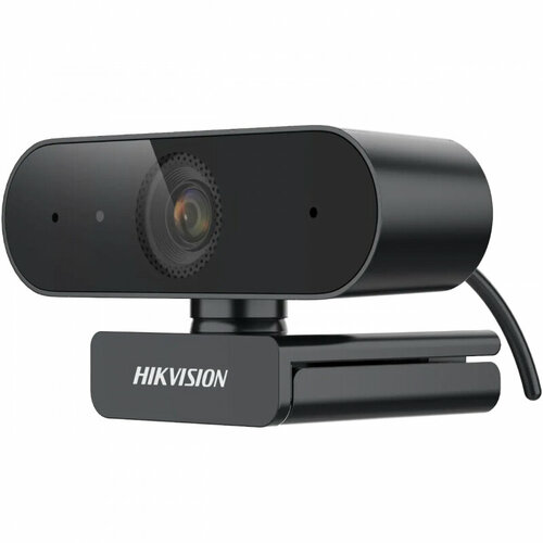 Камера Web Hikvision DS-U04 черный 4Mpix (2560x1440) USB2.0 с микрофоном для ноутбука