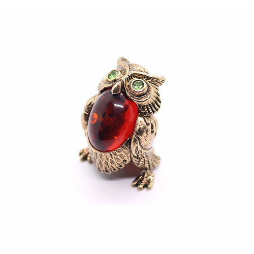 Сувенир Филиниз бронзы с янтарем 850₽