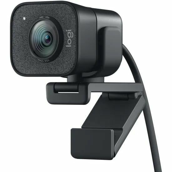 Веб-камера с микрофоном для стримеров LOGITECH StreamCam Full HD, черная 960-001282