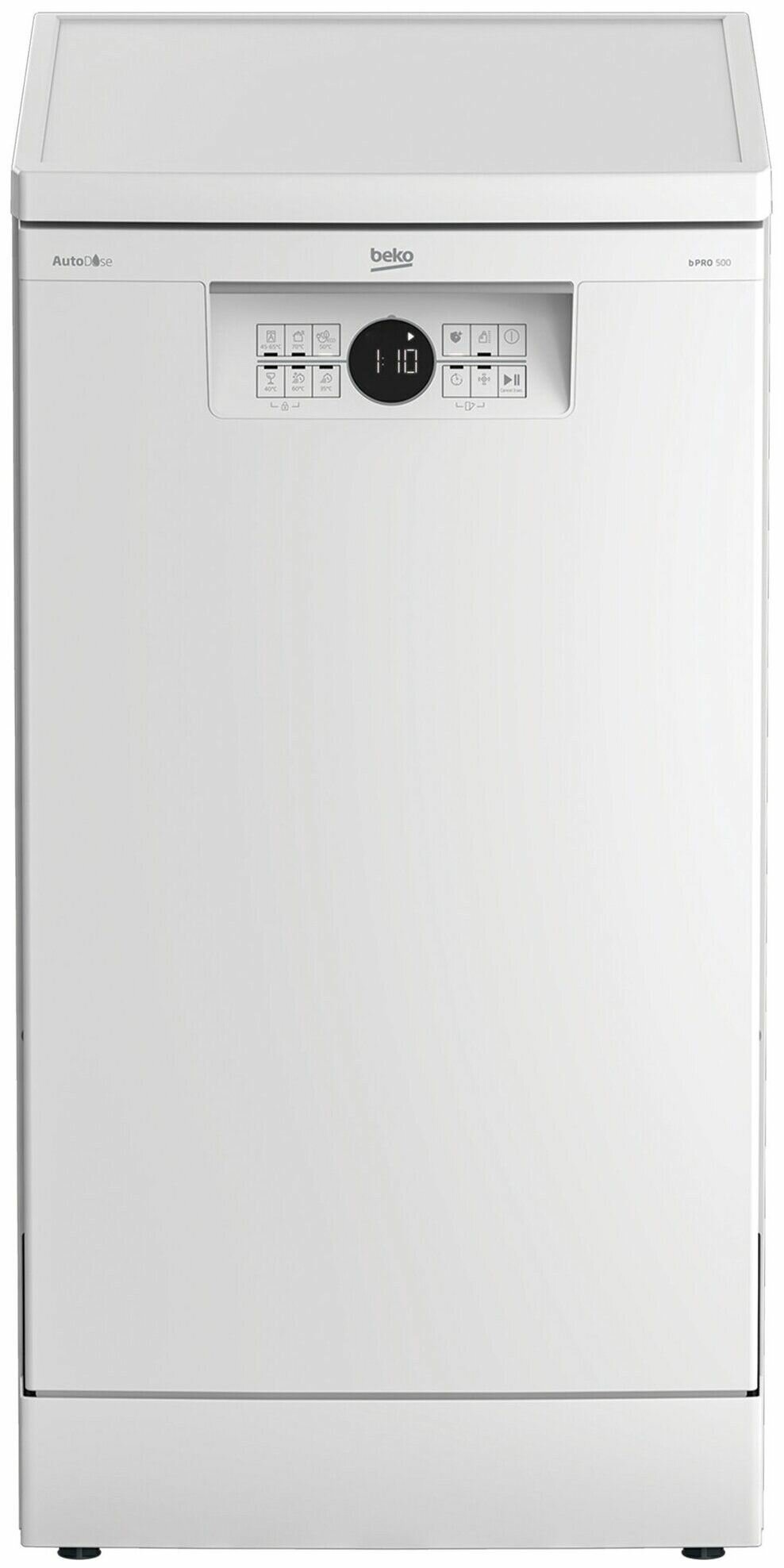 Посудомоечная машина BEKO BDFS26130WA. Товар уцененный, белый