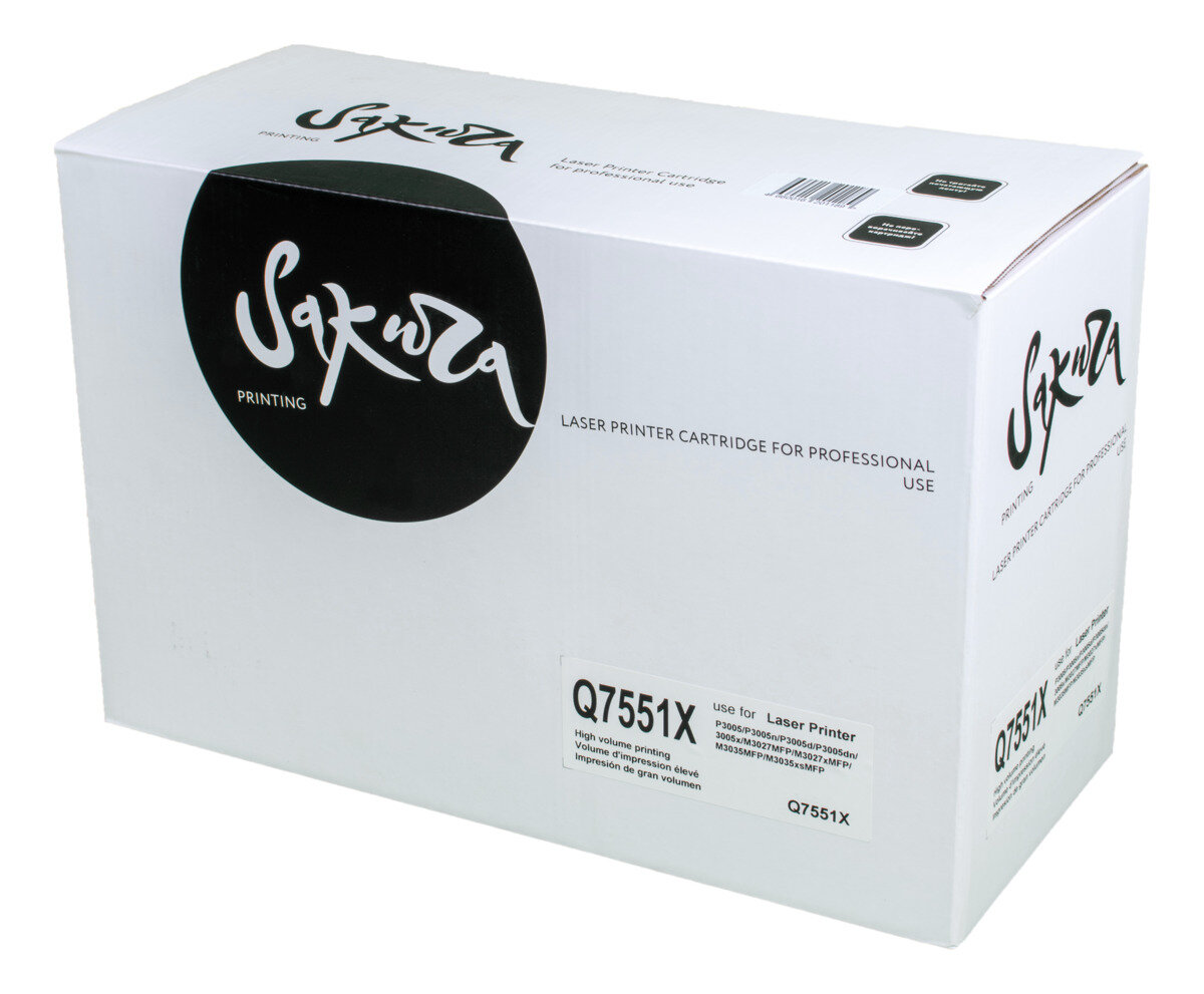 Картридж Sakura Q7551X