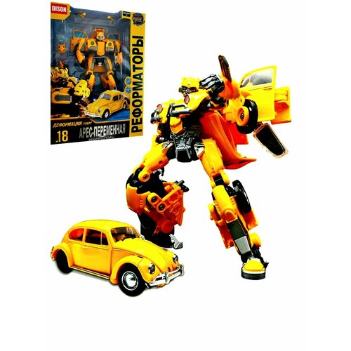 Робот-трансформер Бамблби 40 см Реформаторы Автобот Бамблби Игрушка машинка - робот с оружием 3703₽