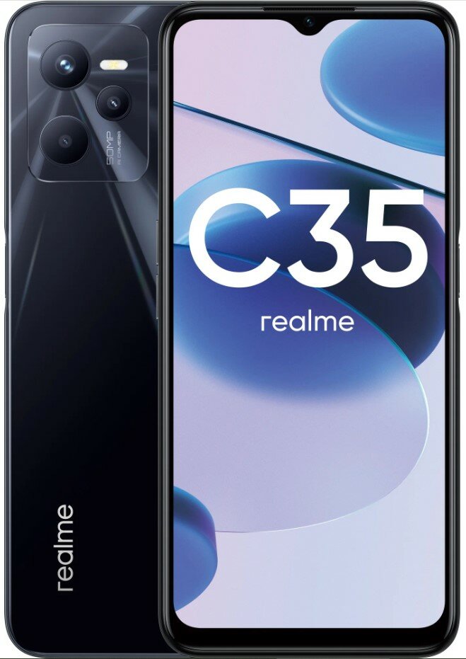 Realme C35 4/128GB Черный (RU)