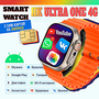 Смарт часы HK ULTRA ONE Умные часы PREMIUM Smart Watch AMOLED 4G, Wi-Fi, iOS, Android, Галерея, Браузер, Камера, Звонки, Темно-зеленый