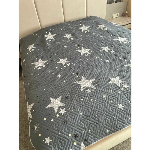 Покрывало двустороннее на кроватьдвуспальное 2-спальное евро хлопокхб 1700₽